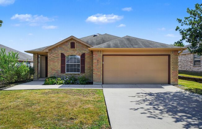 Energy-Smart Single-Story Now Available in Cibolo - Realtor Commission: $500