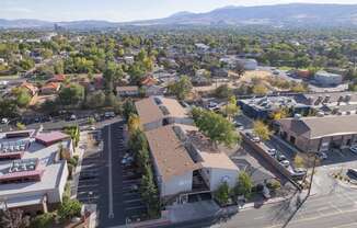 Sierra Townhomes Aerial View