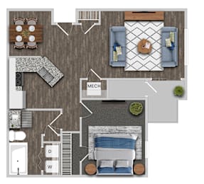 3 beds, 2 baths, 1,163 sqft, $1,615