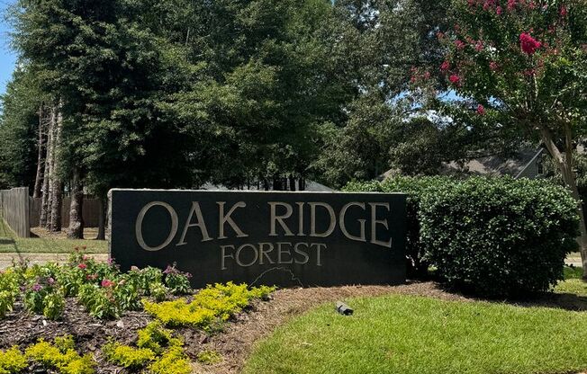 Oak Ridge Subdivision!