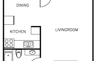 1 bed, 1 bath, 750 sqft, $2,380, Unit Unit 33