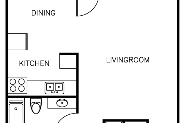 1 bed, 1 bath, 750 sqft, $2,380, Unit Unit 33