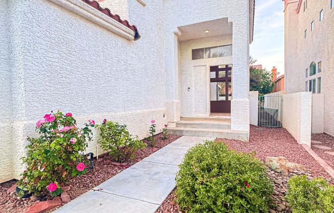 Experience cozy, modern living, Two-story home located in the highly desirable Summerlin community.