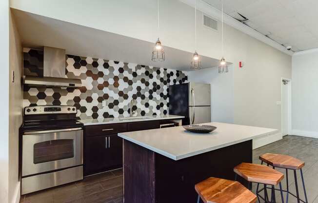 Modern Clubhouse at ELEVATE Apartment Homes, Minneapolis, MN