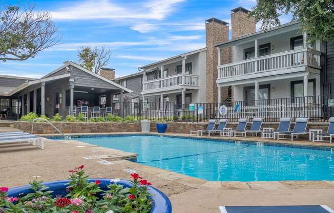 our apartments offer a swimming pool in front of our building