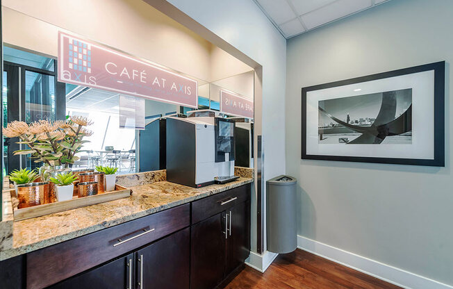 Axis Apartments and Lofts - Coffee Station