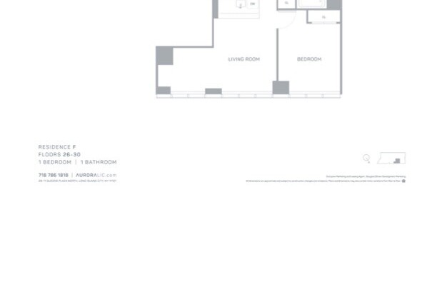 1 bed, 1 bath, $4,275, Unit 28F