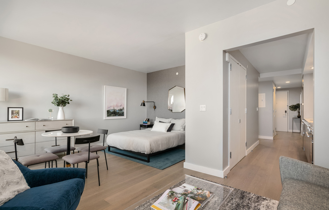 Studio, 1 bath, 521 sqft, $4,145, Unit 6A