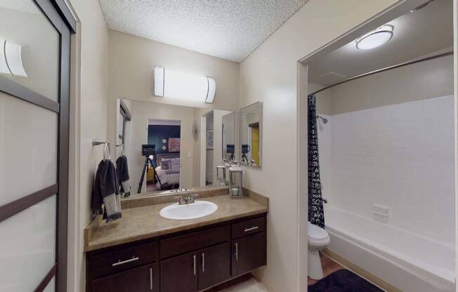 Luxurious Bathrooms at The Marquee Apartments, California