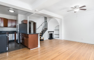 Renovated Living Area/Kitchen