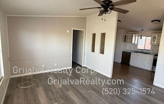 Beautiful 3 Bedroom Manufactured Home in a Gated Community (I-10/Wilmot)