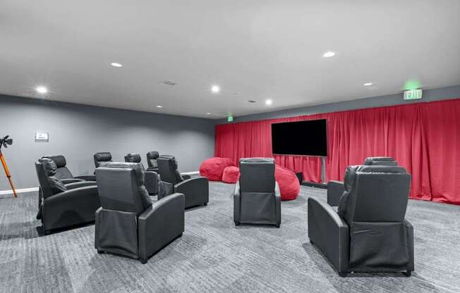 Keeler's Corner Apartments in Lynnwood, Washington Theater Room