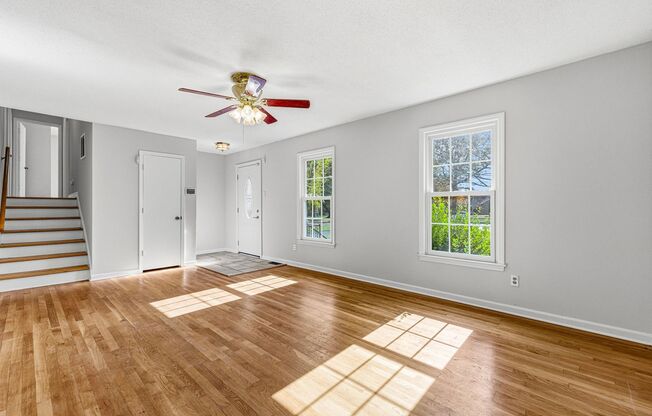 A split-level 4-bedroom, 3 full bath home in Gardner Park of Gastonia!