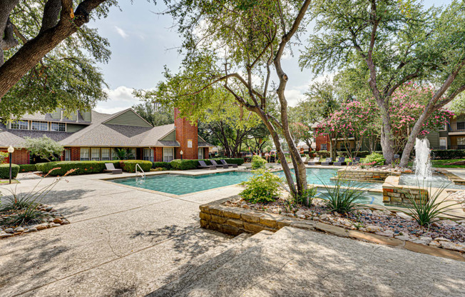 Pool Area at Hunters Hill, Texas, 75287
