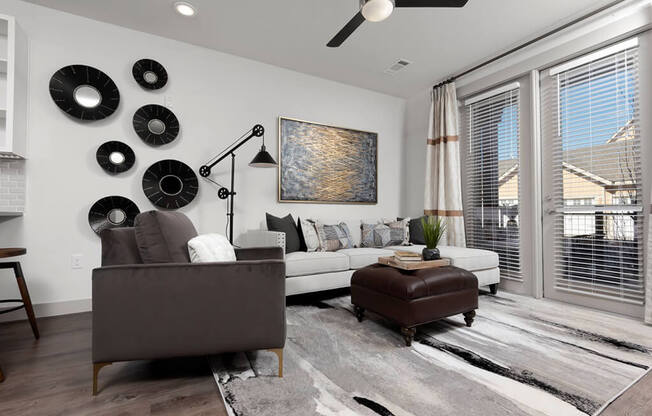 Wood inspired laminate flooring
