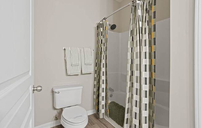 Flatiron West Trade Apartments Bathroom with shower/tub