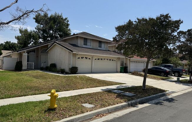 4 bed 3 full bath house with 3 car attached garage in Corona