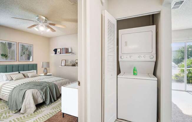 Bedroom with Plush Carpeting