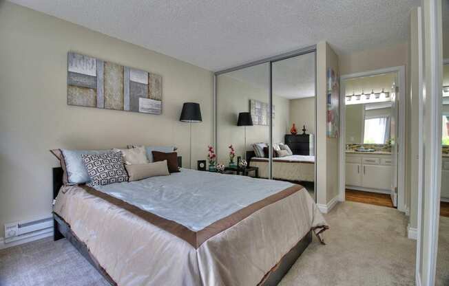 Gorgeous Bedroom at Casa Alberta Apartments, California, 94087