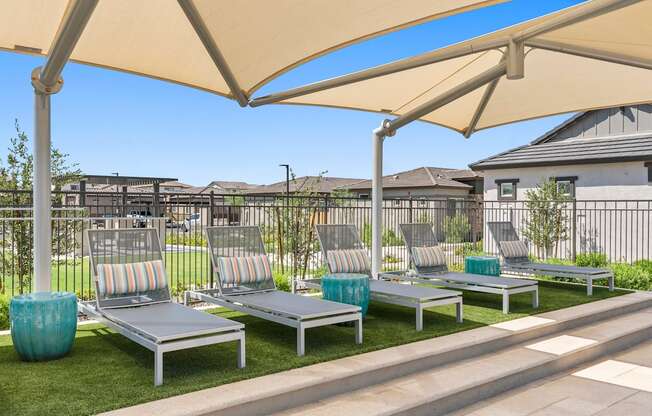 Outdoor Lounge Area at Avilla Palomino, Glendale, AZ 85302