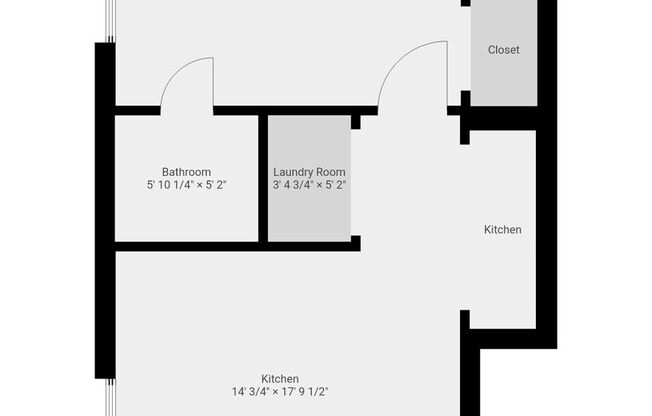 1 bed, 1 bath, $2,000, Unit 634 George 1