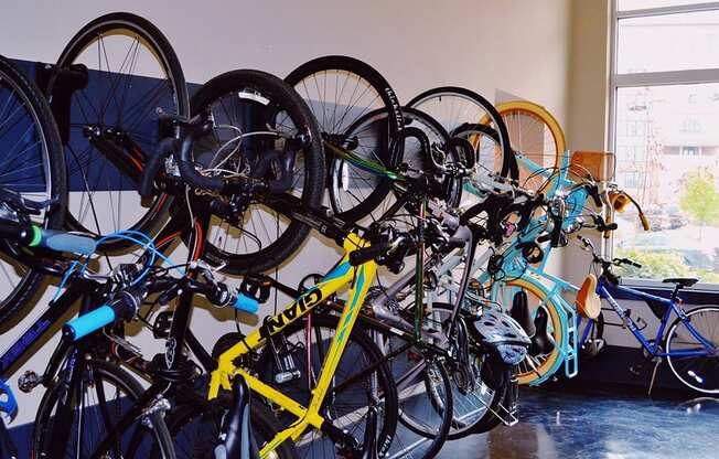 Bike Storage at Link Apartments® Manchester, Virginia, 23224
