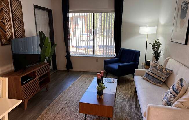Living Room at University West in Flagstaff Arizona
