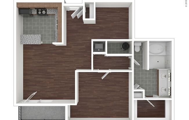 1 bed, 1 bath, 926 sqft, $2,470