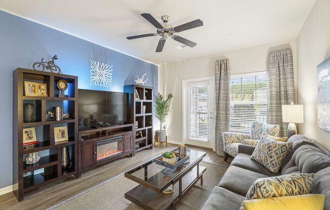 Spacious Living Room