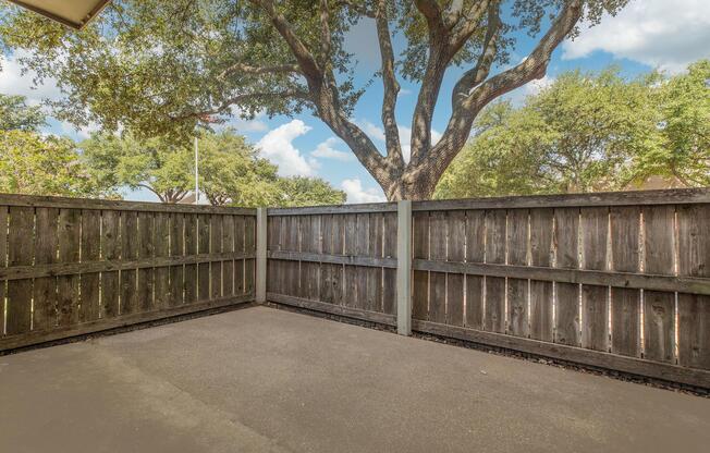 a river running through a fence