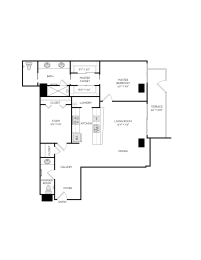 1 bed, 1.5 baths, 1,267 sqft, $2,550