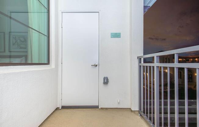 a door to a building