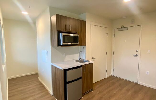 Studio, 1 bath, 175 sqft, $1,355, Unit 418