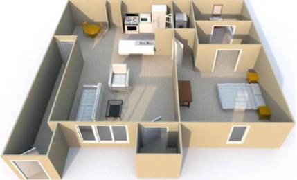 1 bed, 1 bath, 814 sqft, $1,215