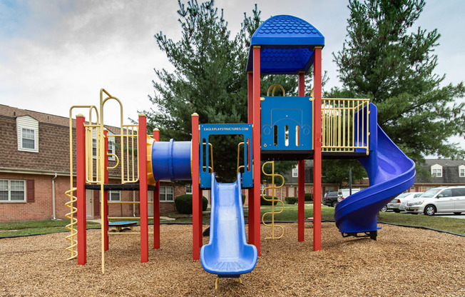 On - Site Playground at Somerset Woods Townhomes, Severn