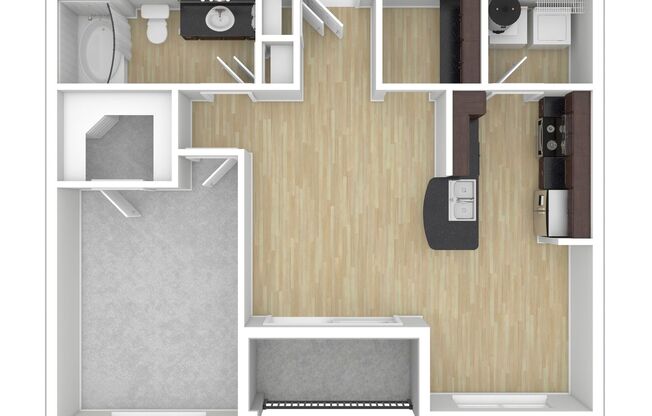 1 bed, 1 bath, 814 sqft, $1,695