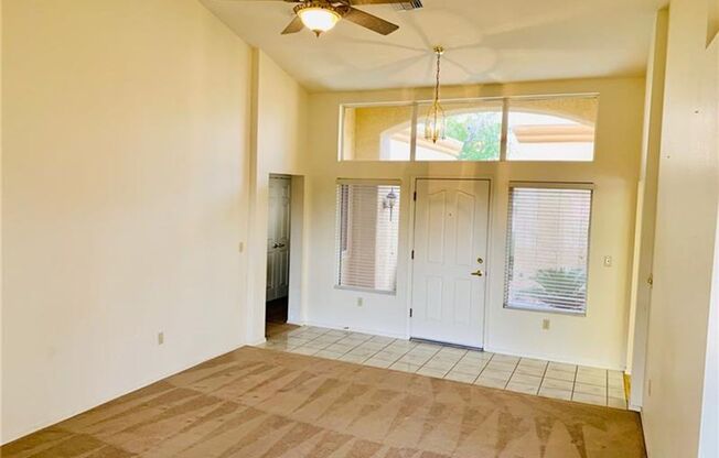 Clean and comfortable townhome in Sun City Summerlin!