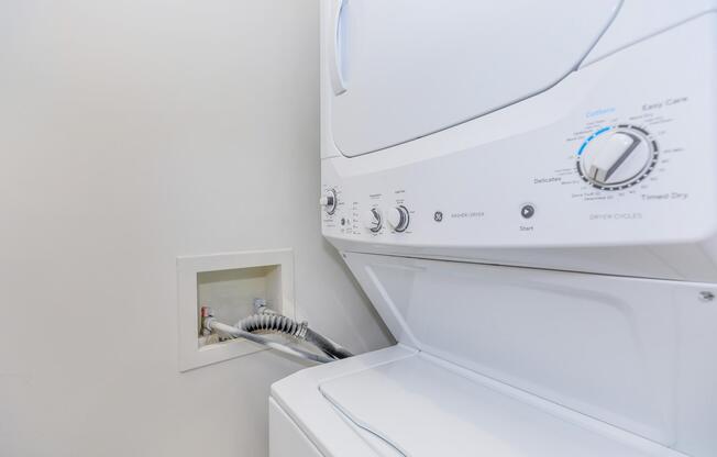 a close up of a dryer