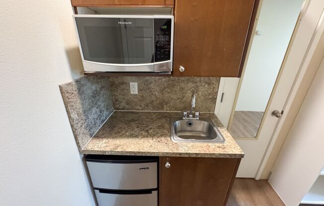 Studio, 1 bath, 160 sqft, $1,395, Unit 556
