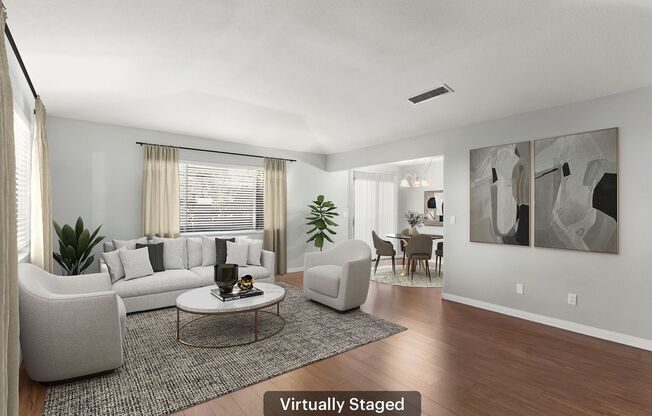 Single Story 3 Bedroom Home with 2 Patios and Community Amenities In Henderson