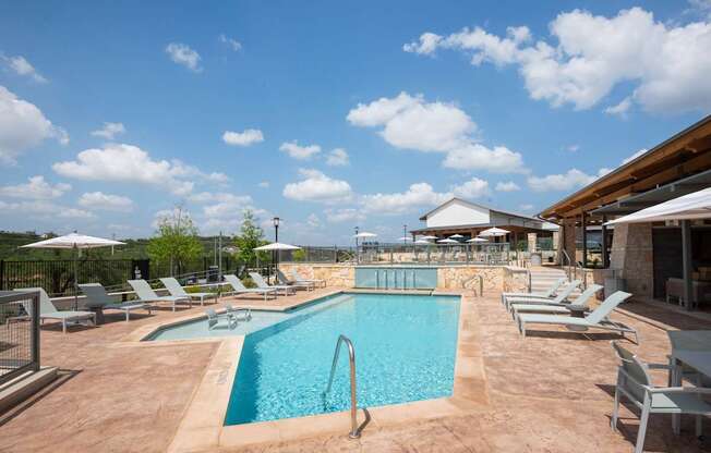 Amenity Center Pool at The Artesian at Bee Cave