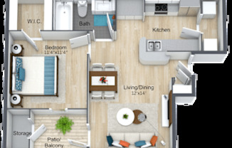 Partner-provided photo for $1114 unit