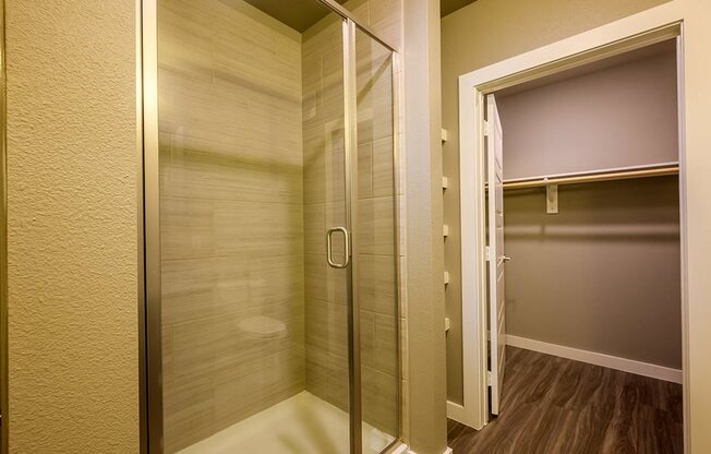 Large Bathroom with Standing Shower