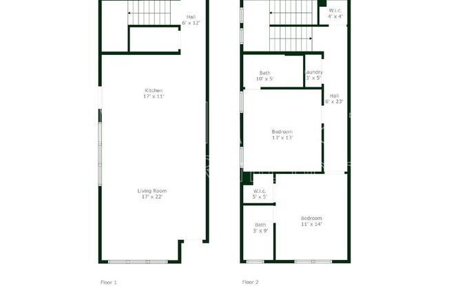 2 beds, 2.5 baths, 1,597 sqft, $1,295, Unit 101