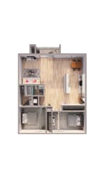 2 beds, 2 baths, 910 sqft, $1,631