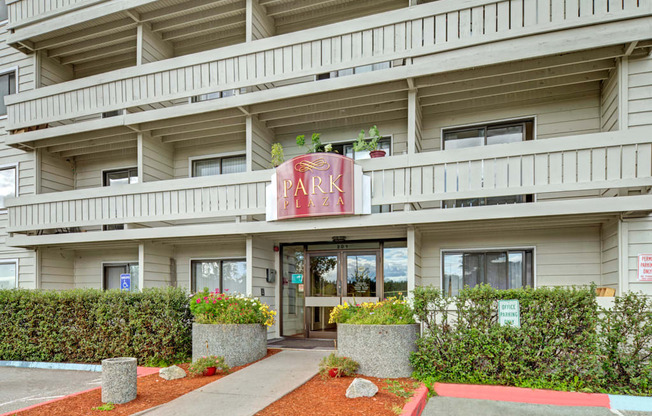 Park Plaza Entrance