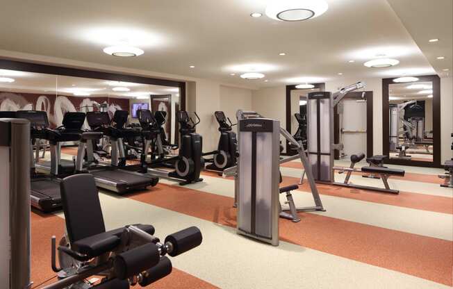 The Maxwell Fitness Center at The Maxwell Apartments, Virginia
