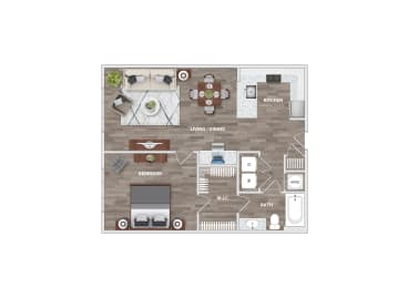 1 bed, 1 bath, 779 sqft, $1,679