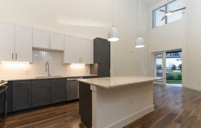 Kitchen with Stainless Steel Appliances