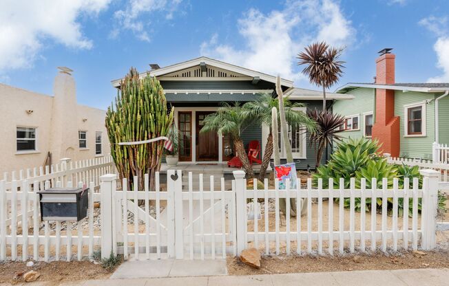Fully Remodeled North Park Craftsman with a Huge Private Yard & Driveway ✨